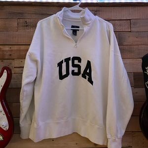 USA Half-zip Sweatshirt